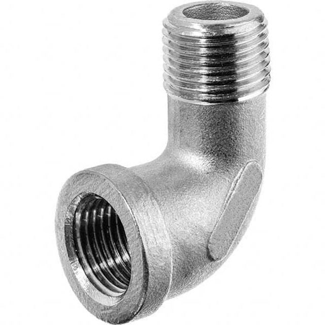 USA Industrials ZUSA-PF-18 Pipe 90 ° Street Elbow: 1/2" Fitting, 304 Stainless Steel