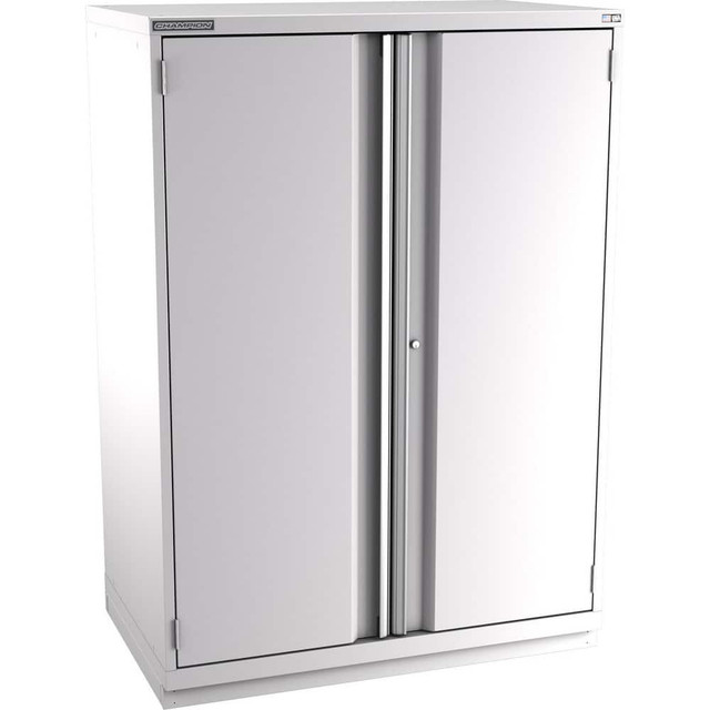 Champion Tool Storage ES3502FDIL-LG Storage Cabinets; Cabinet Type: Welded Storage Cabinet ; Cabinet Material: Steel ; Width (Inch): 47 ; Depth (Inch): 22-1/2 ; Cabinet Door Style: Solid ; Height (Inch): 66-3/8