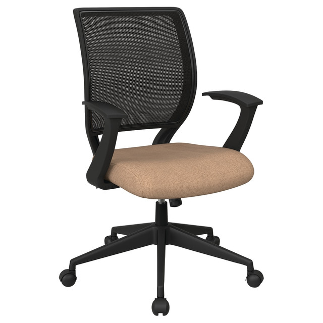 OFFICE STAR PRODUCTS EM51022N-K014 Office Star Work Smart Mesh Task Chair, Angora/Black