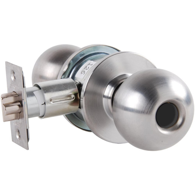 Arrow Lock MK11-BD-26D-LC Knob Locksets; Type: Entrance ; Key Type: Keyed Different ; Material: Metal ; Finish/Coating: Satin Chrome ; Compatible Door Thickness: 1-3/8" to 1-3/4" ; Backset: 2.75