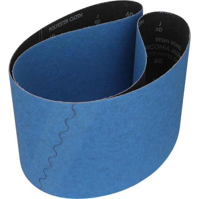 Norton 78072728957 Abrasive Belt: 6" Wide, 60" Long, 60 Grit, Zirconia Alumina