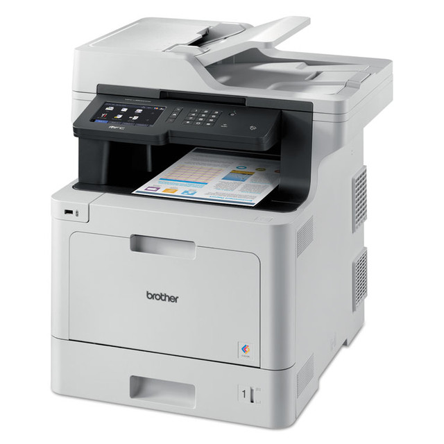 BROTHER INTL. CORP. MFCL8900CDW MFCL8900CDW Business Color Laser All-in-One Printer with Duplex Print, Scan, Copy and Wireless Networking