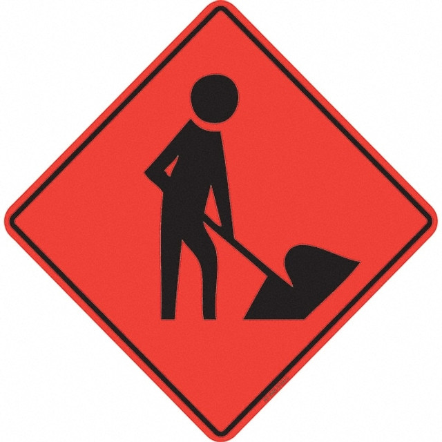 PRO-SAFE 07-800-3726-L Traffic Control Sign: Triangle