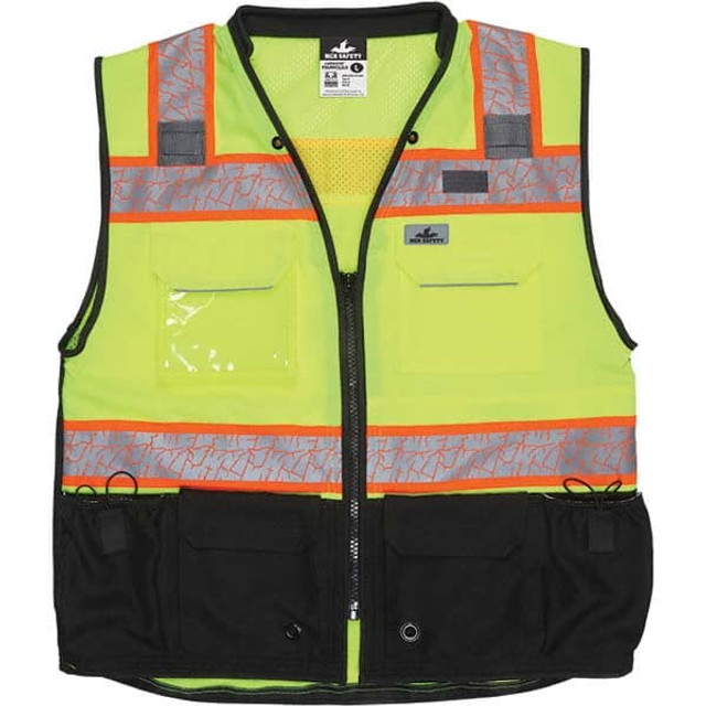 MCR Safety PSURVCL2LSX2 High Visibility Vest: 2X-Large