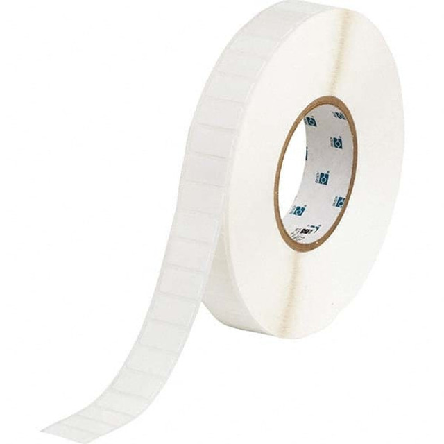 Brady 120999 Label Maker Label: White, Polypropylene, 2,000 per Roll