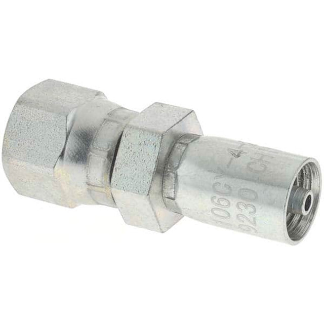 Parker PX-00289 Hydraulic Hose Female Connector: 0.125" ID, 7/16-20