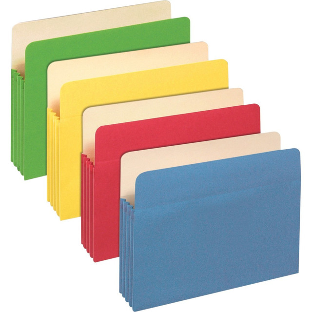 ESSELTE CORP 1524EASST Pendaflex Letter Recycled Expanding File - 8 1/2in x 11in - 875 Sheet Capacity - 3 1/2in Expansion - Top Tab Location - Tyvek, Paper, Card Stock - Assorted - 30% Recycled - 25 / Box ESSELTE CORP 1524EASST Pendaflex Letter Recycled Expanding File - 8 1/2in x 11in - 875 Sheet Capacity - 3 1/2in Expansion - Top Tab Location - Tyvek, Paper, Card Stock - Assorted - 30% Recycled - 25 / Box