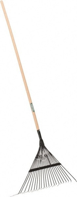 UnionTools 64430 Landscape Rake with 48" Straight Wood Handle