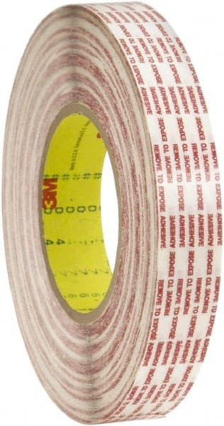 3M Polyethylene Film Tape: 3/4" Wide, 540 yd Long, 6 mil Thick, Rubber Adhesive 7000123713