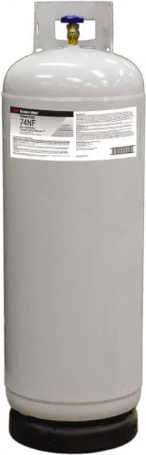 3M Spray Adhesive: 148.5 lb Cylinder, Clear 7010299400