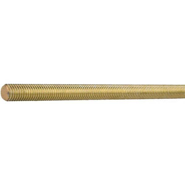 Value Collection 07118 Threaded Rod: 1/2-13, 12' Long, Alloy Steel, Grade B7