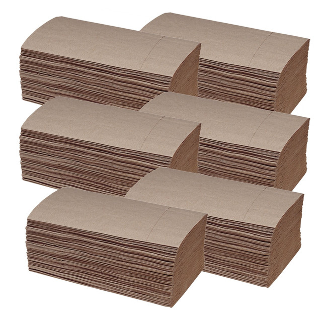 NATIONAL INDUSTRIES FOR THE BLIND 2627178 SKILCRAFT Single-Fold 1-Ply Paper Towels, Kraft, Pack Of 250 Sheets (AbilityOne 8540-00-262-7178) NATIONAL INDUSTRIES FOR THE BLIND 2627178 SKILCRAFT Single-Fold 1-Ply Paper Towels, Kraft, Pack Of 250 Sheets (AbilityOne 8540-00-262-7178)