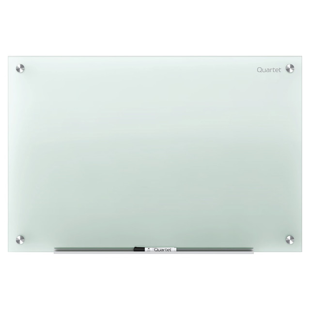 ACCO BRANDS USA, LLC G7248F Quartet Infinity Tempered Glass Unframed Non-Magnetic Dry-Erase Whiteboard, 72in x 48in, Frosted