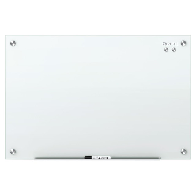 ACCO BRANDS USA, LLC G7248W Quartet Infinity Magnetic Glass Unframed Dry-Erase Whiteboard, 72in x 48in, White