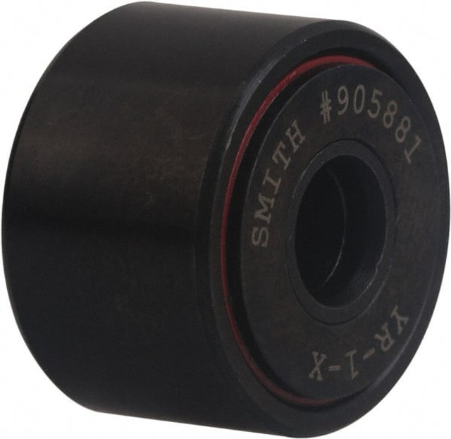 Accurate Bushing YR-3-X Cam Yoke Roller: Non-Crowned, 1" Bore Dia, 3" Roller Dia, 1.75" Roller Width, Needle Roller Bearing