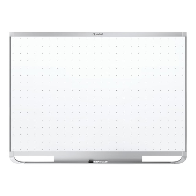 ACCO BRANDS USA, LLC TEM544A Quartet Prestige 2 Magnetic Total Erase Dry-Erase Whiteboard, 48in x 36in, Aluminum Frame With Silver Finish