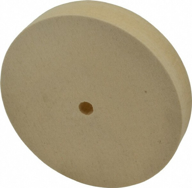 MSC 2 01004 06561 7 Unmounted Polishing Buffing Wheel: 6" Dia, 1" Thick, 1/2" Arbor Hole Dia