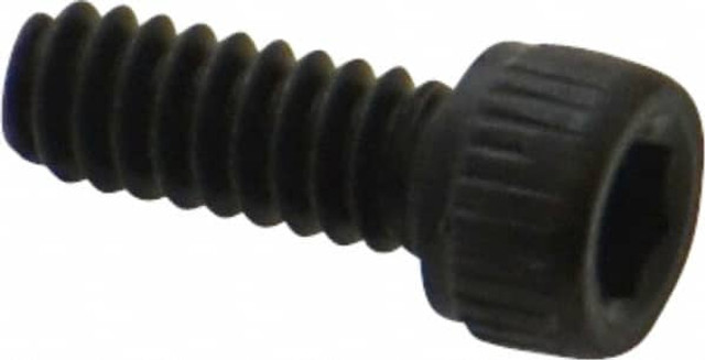 Unbrako 113440 Socket Cap Screw: #6-32, 3/8" Length Under Head, Socket Cap Head, Hex Socket Drive, Alloy Steel, Black Oxide Finish