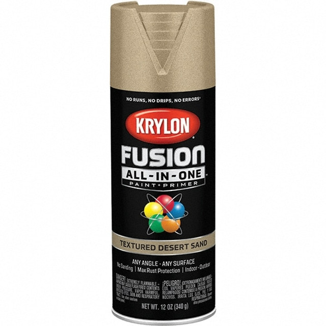 Krylon K02781007 Acrylic Enamel Spray Paint: Desert Sand, Textured, 12 oz