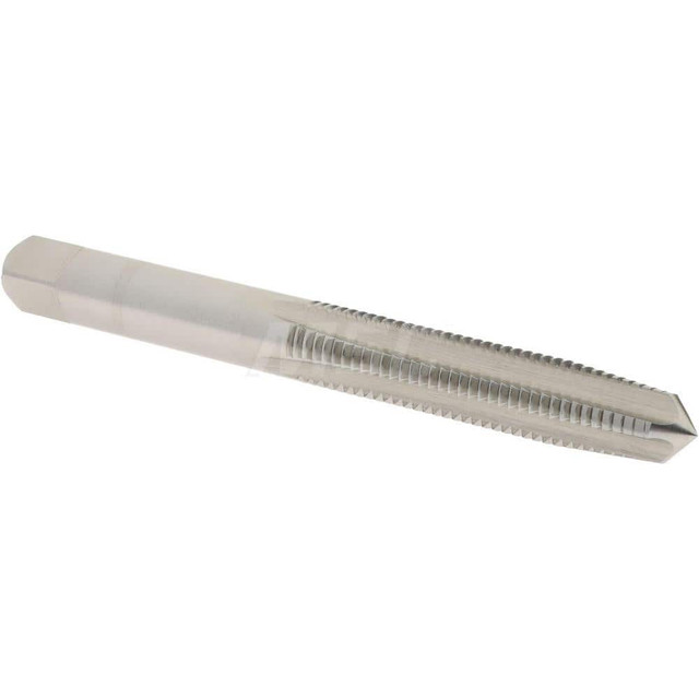 Hertel K008352AS Straight Flute Tap: 1/4-28 UNF, 4 Flutes, Taper, 3B Class of Fit, High Speed Steel, Bright/Uncoated
