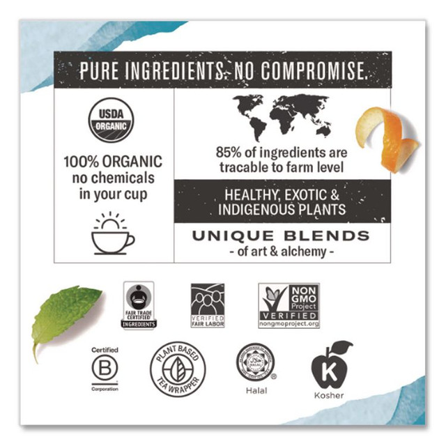 NUMI 10110 Organic Tea, Numi's Collection: Assorted, 18/Box