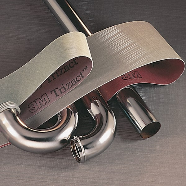 3M Abrasive Belt: 3" Wide, 132" Long, Aluminum Oxide 7100026386