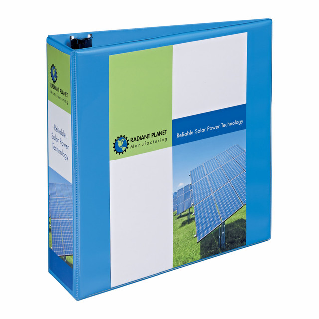 AVERY PRODUCTS CORPORATION 05601 Avery Nonstick Heavy-Duty View 3-Ring Binder With EZ-Turn Rings, 3in D-Rings, 53% Recycled, Light Blue AVERY PRODUCTS CORPORATION 05601 Avery Nonstick Heavy-Duty View 3-Ring Binder With EZ-Turn Rings, 3in D-Rings, 53% Recycled, Light Blue