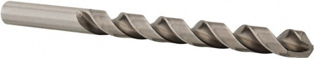 Hertel 42155 Jobber Length Drill Bit: 21/64" Dia, 135 &deg;, Cobalt