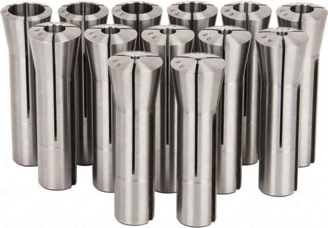 Lyndex-Nikken 810-SET-13 Collet Set: 13 Pc, 1/8 to 7/8" Capacity