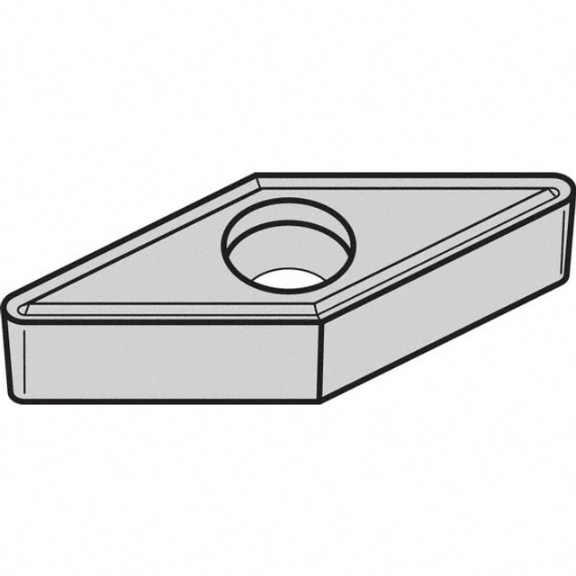 Kennametal 3755659 Turning Insert: VBMT221LF KCM15, Solid Carbide