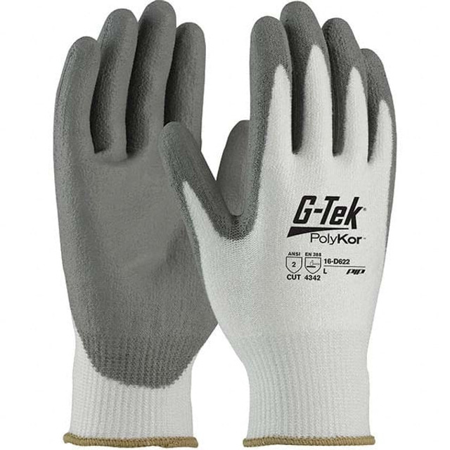 PIP 16-D622/XL Cut, Puncture & Abrasive-Resistant Gloves: Size XL, ANSI Cut A2, ANSI Puncture 2, Polyurethane, Polyester