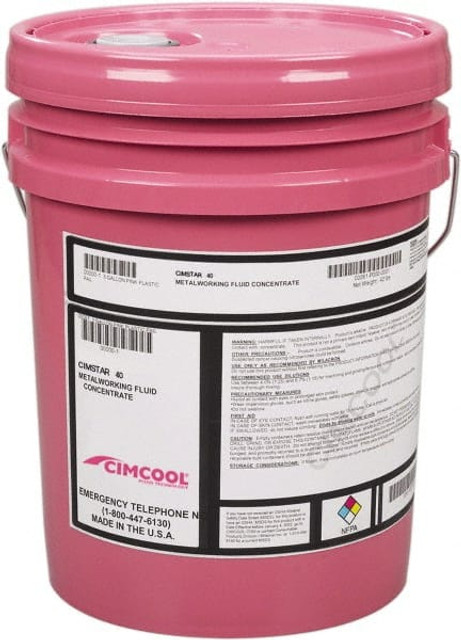 Cimcool C00880.005 Cutting & Grinding Fluid: 5 gal Pail