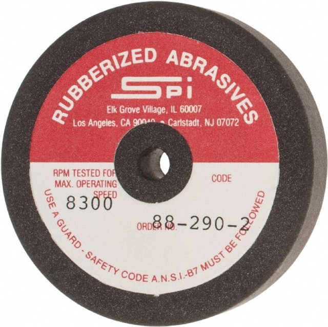 MSC 256-M Surface Grinding Wheel: 2-1/2" Dia, 1/2" Thick, 1/4" Hole, 80 Grit
