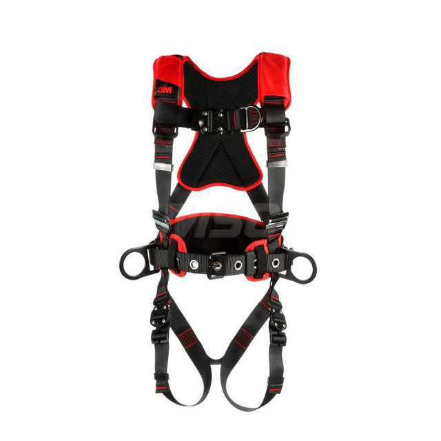 DBI-SALA 7012816621 Fall Protection Harnesses: 420 Lb, Construction Style, Size Small, For Climbing & Positioning, Polyester, Back Front & Side