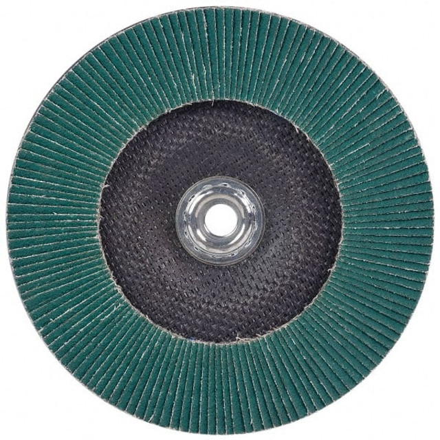 3M Flap Disc: 7/8" Hole, 40 Grit, Zirconia Alumina, Type 27 7000144121