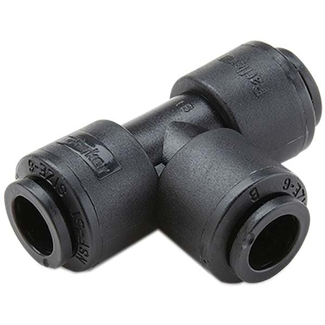 Parker FB6UC4-HBLK Push-To-Connect Tube Fitting: Union, 3/8" OD