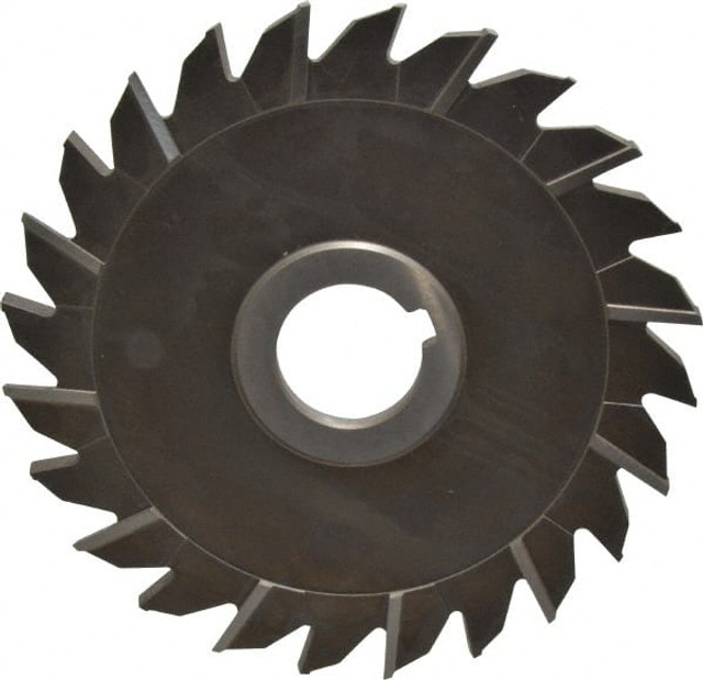 Keo 01730 Side Milling Cutter: 6" Cutter Dia, 1/4" Cutting Width, 1-1/4" Arbor Hole, 24 Teeth