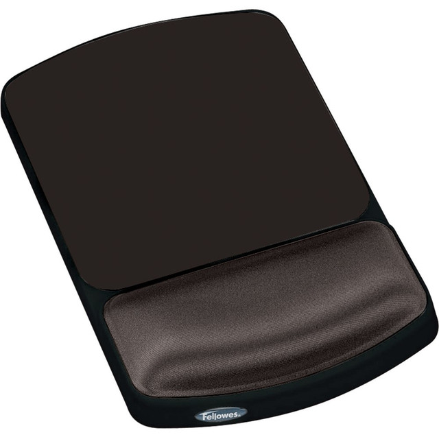 FELLOWES INC. 91741 Fellowes Gel Wrist Rest/Mouse Pad, Graphite