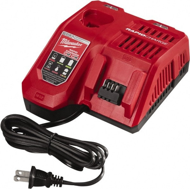 Milwaukee Tool 48-59-1808 Power Tool Charger: 12 & 18V, Lithium-ion