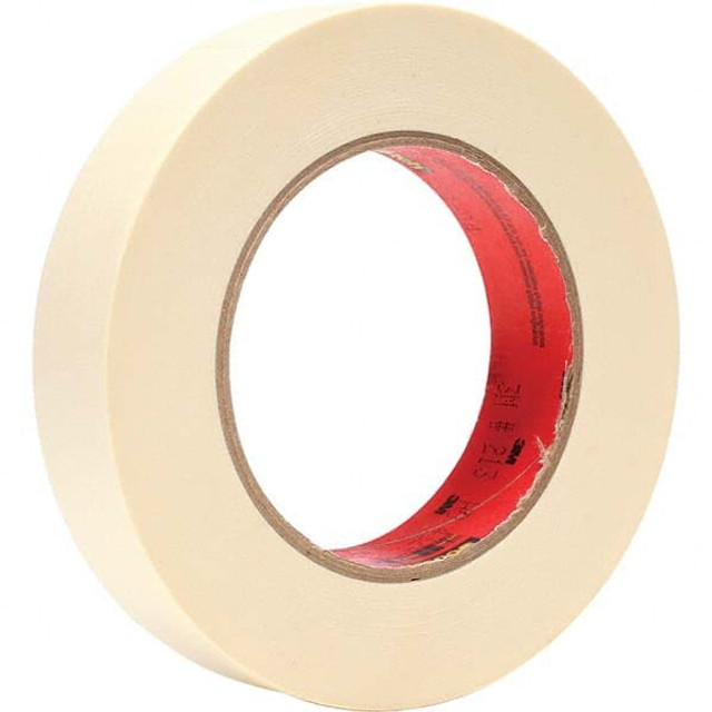 3M Masking Tape: 60 yd Long, 6.5 mil Thick, Tan 7010334128
