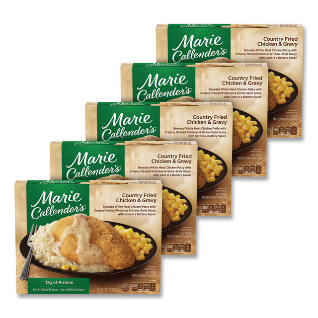 CONAGRA FOODS Marie Callender's® 90300169 Country Fried Chicken and Gravy, 13.1 oz Bowl, 5/Pack