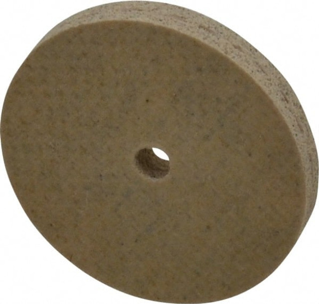 Cratex 40272 Surface Grinding Wheel: 1" Dia, 1/8" Thick, 1/8" Hole, 80 Grit