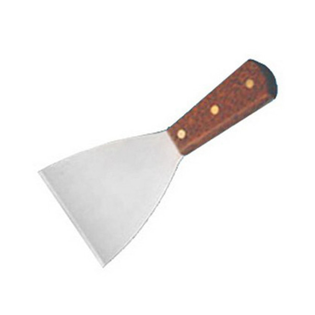 AMERICAN METALCRAFT, INC. SSC19 American Metalcraft Stainless-Steel Scraper, 4in, Brown