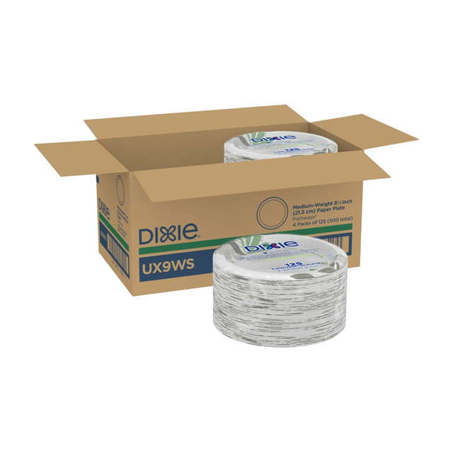 DIXIE FOODS UX9WSCT DIXIE 8 1/2IN MEDIUM-WEIGHT PAPER PLATES BY GP PRO (GEORGIA-PACIFIC), PATHWAYS, 500 PLATES PER CASE DIXIE FOODS UX9WSCT DIXIE 8 1/2IN MEDIUM-WEIGHT PAPER PLATES BY GP PRO (GEORGIA-PACIFIC), PATHWAYS, 500 PLATES PER CASE