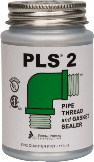 Gasoila PB04-N Pipe Thread Sealant: Gray, 1/4 pt Can