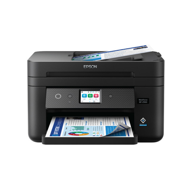 EPSON AMERICA INC. Epson C11CK60201  WorkForce WF-2960 Inkjet All-In-One Color Printer