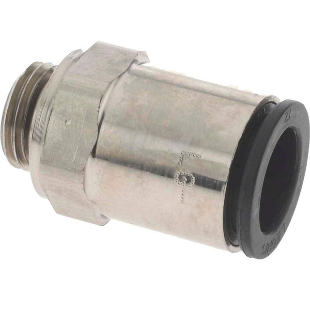 Legris 3101 12 13 Push-To-Connect Tube Fitting: Connector, 1/4" Thread