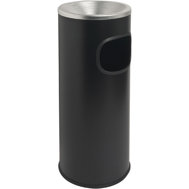 GENUINE JOE 58884 3-Gallon Ashtray Receptacle, Black GENUINE JOE 58884 3-Gallon Ashtray Receptacle, Black