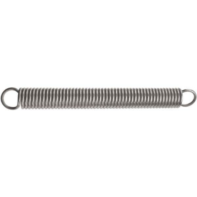 Associated Spring Raymond T32120 Extension Spring: 17 mm OD, 74 mm Extended Length