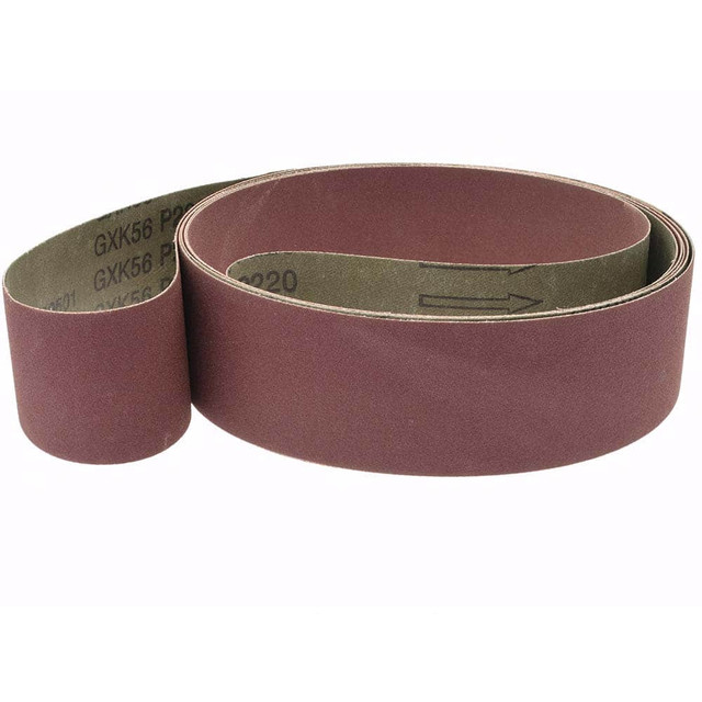 Tru-Maxx 7180 Abrasive Belt: 2" Wide, 132" Long, 220 Grit, Aluminum Oxide